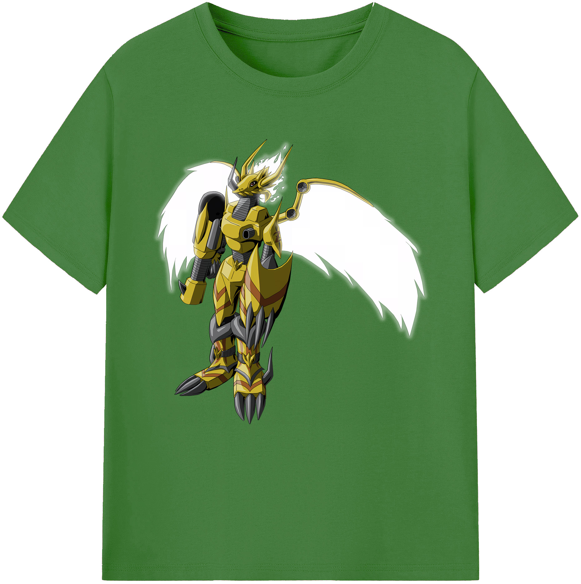 （画像用） Digimon デジタルモンスター/デジモン レディースカジュアルプリントTシャツ（綿100％）